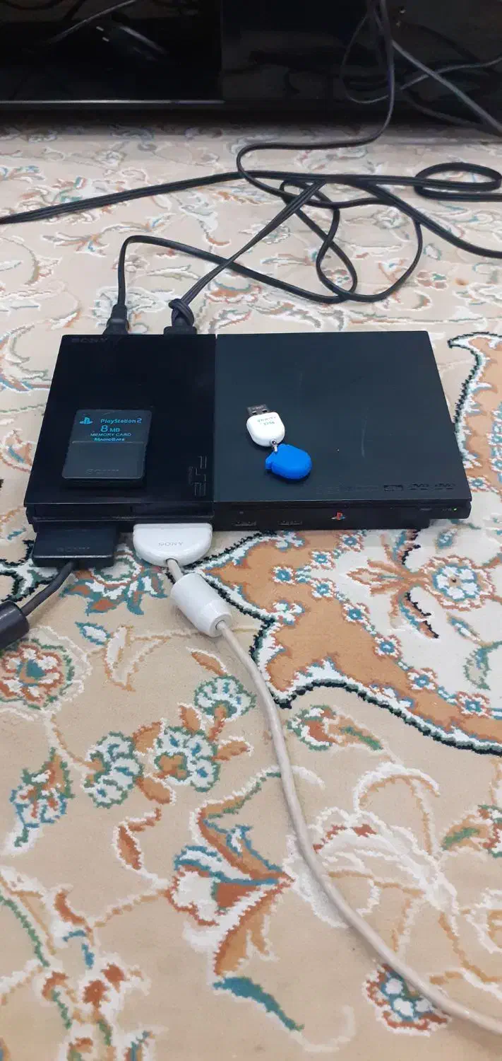 پلی استیشن ۲ سونی 2 ps2 فلشخور فلش ۳۲ پر بازی|کنسول، بازی ویدئویی و آنلاین|کرج, فاز ۴ مهرشهر|دیوار