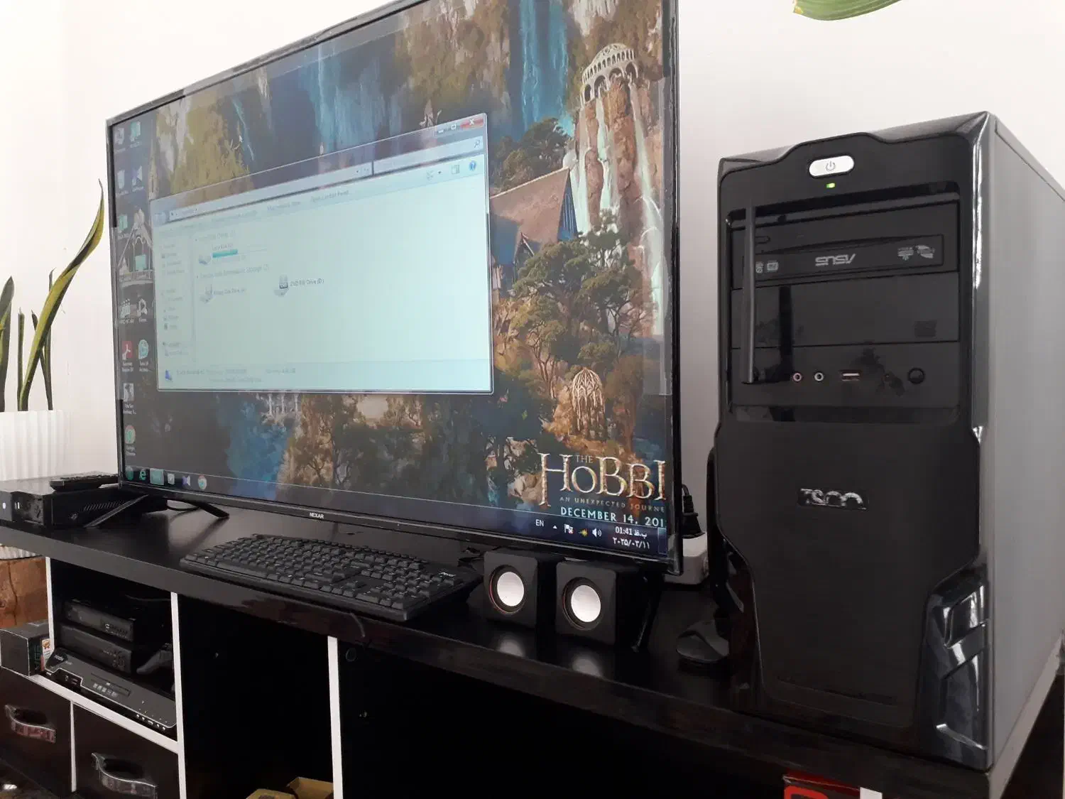 کیس(HDMI)خور وصل به تلوزیون/اینترنت بیسمssd دار|رایانه رومیزی|سیرجان, |دیوار