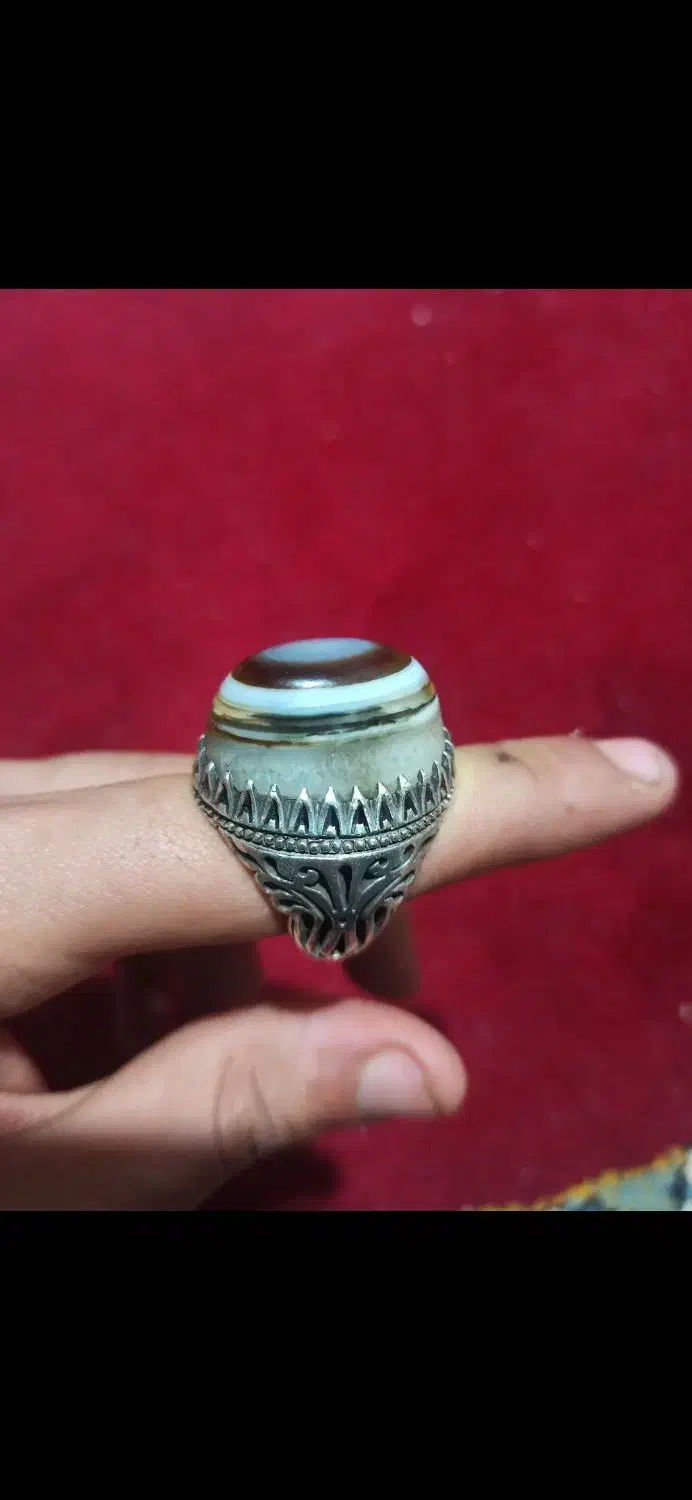 انگشتر نقره اصل|جواهرات|بندر گناوه, |دیوار