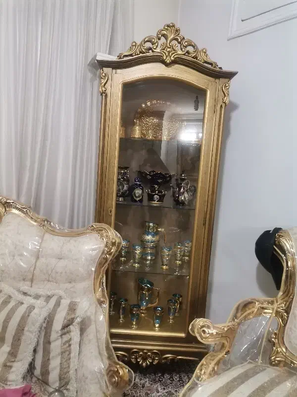 گنجه تمام چوب|بوفه، ویترین، کنسول|مشهد, امام رضا (ع)|دیوار