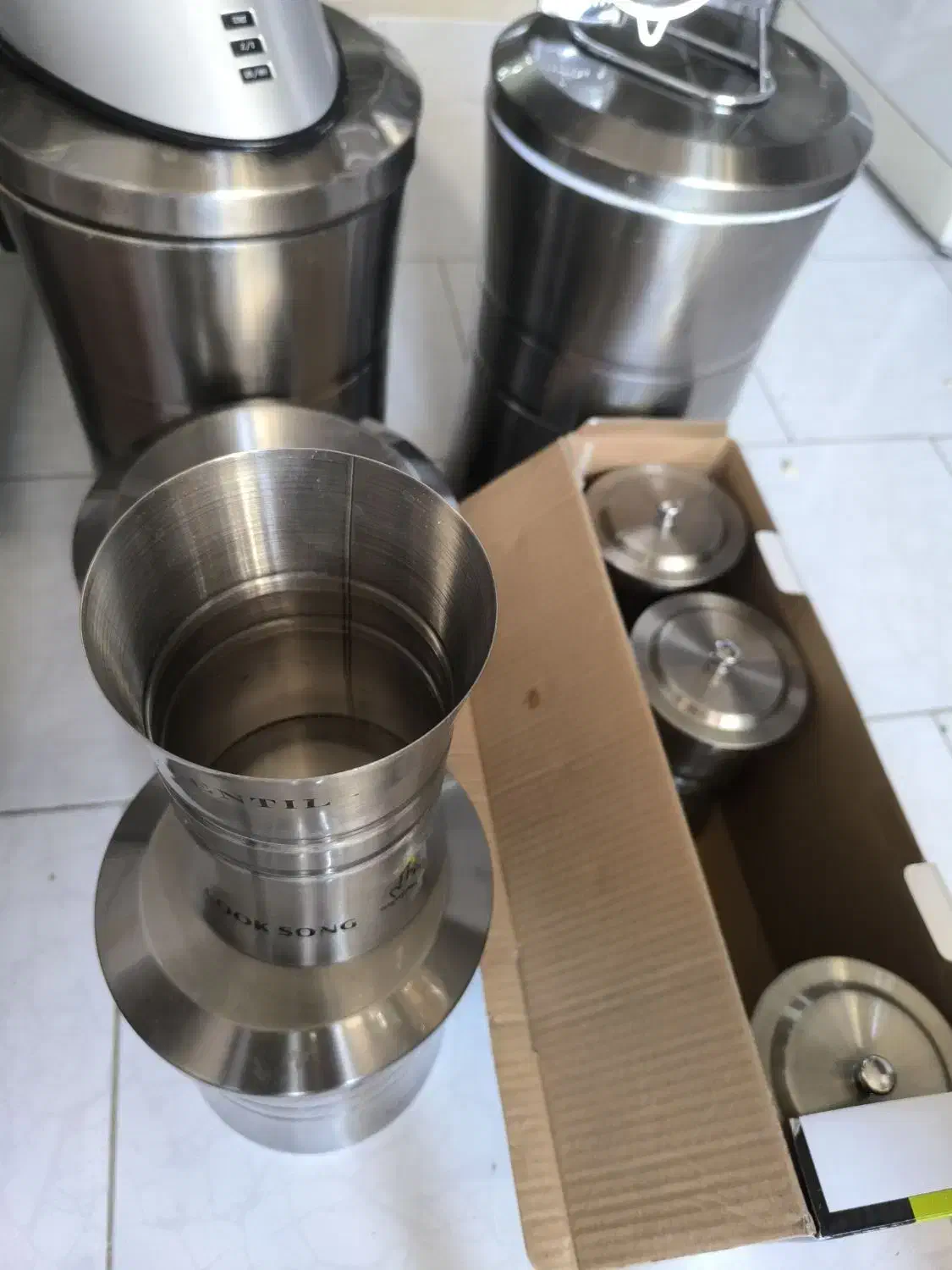 سرویس جای حبوبات و...|ظروف نگهدارنده، پلاستیکی، یک‌بارمصرف|ملارد, |دیوار