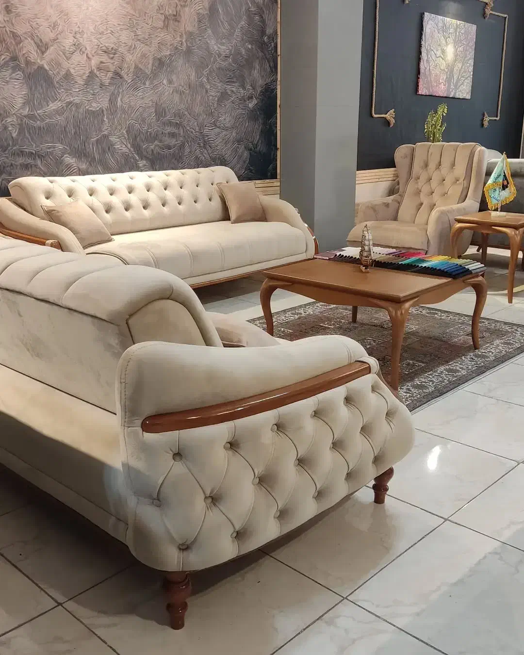 مبل راحتی تخت شو هانا اقساطی بدون سود بهره|مبلمان خانگی و میز عسلی|چهاردانگه (تهران), |دیوار