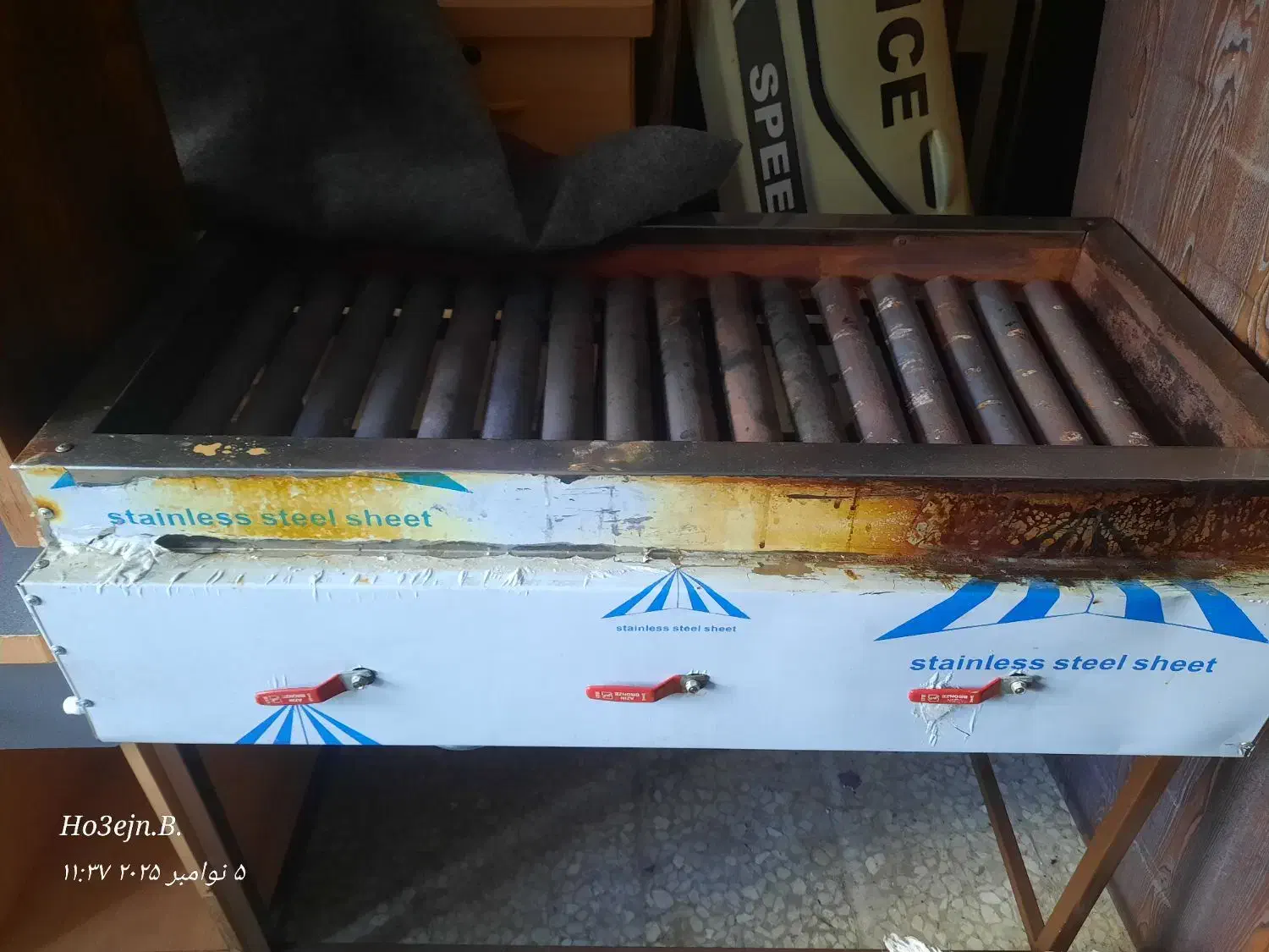 کباب پز گازی صنعتی یک متری|اجاق گاز و لوازم برقی پخت‌وپز|کوچصفهان, |دیوار