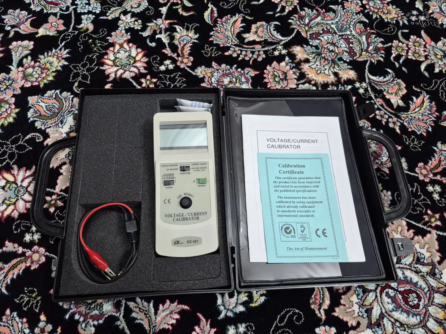 کالیبراتور ولتاژ و جریان لوترون|ابزارآلات|باقرشهر, |دیوار