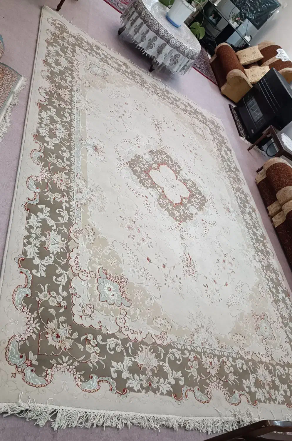 فرش ماشینی دلیجان ۲/۵×۳/۵|فرش|بروجرد, |دیوار