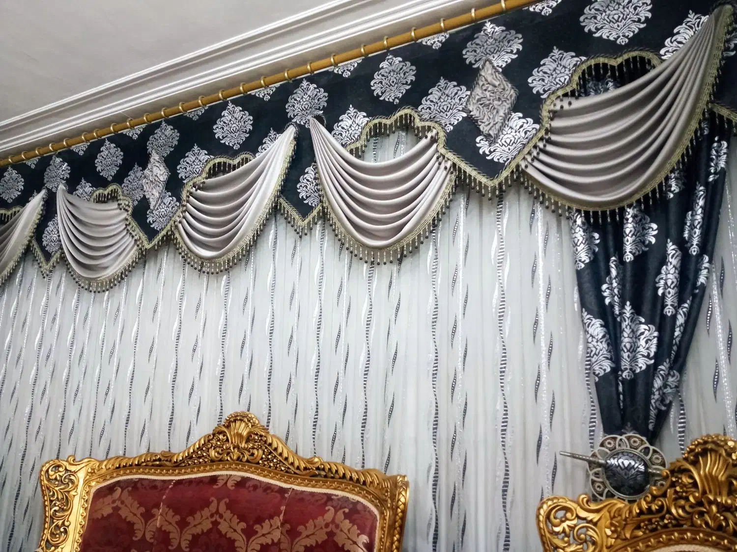 پرده|پرده، رانر، رومیزی|قم, هفت تیر|دیوار