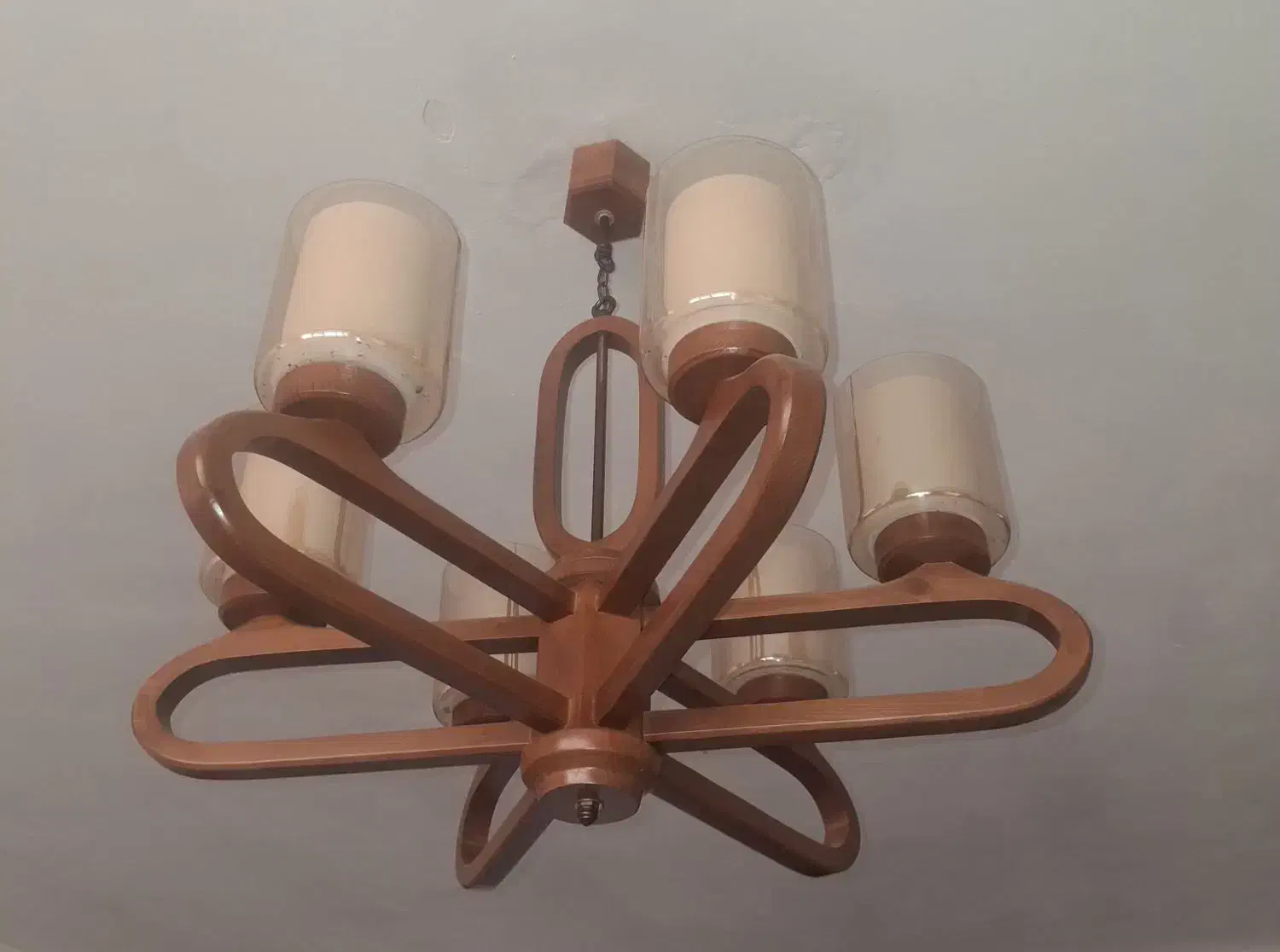 لوسترچوبی|لوستر و چراغ آویز|کرج, کمال‌شهر|دیوار