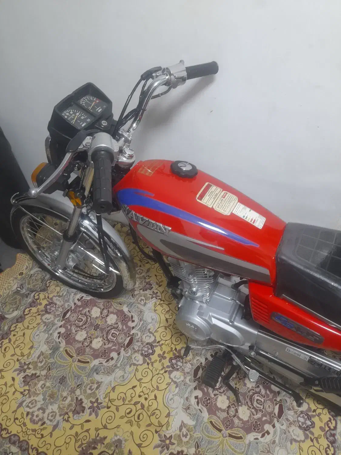 موتور ساوین ۱۲۵ کاربراتوری|موتورسیکلت|کرمانشاه, |دیوار