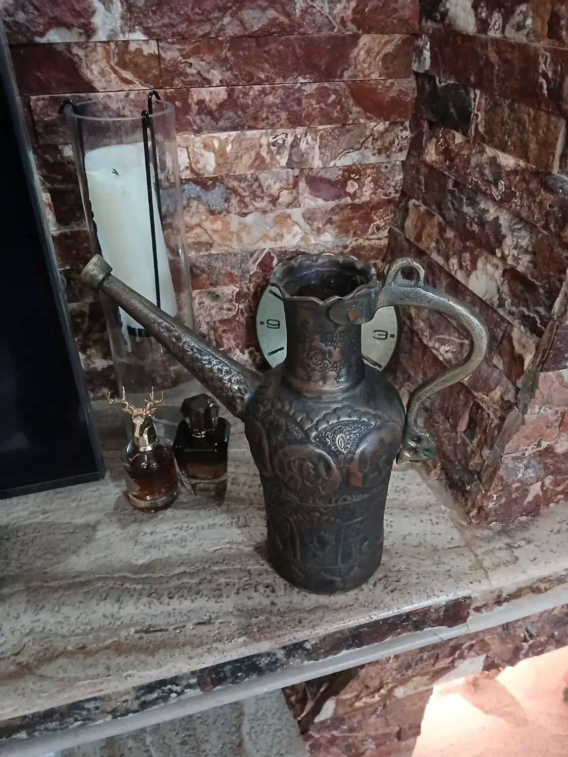 خریده شده سال ۵۳|کلکسیون اشیاء عتیقه|رشت, رشتیان|دیوار