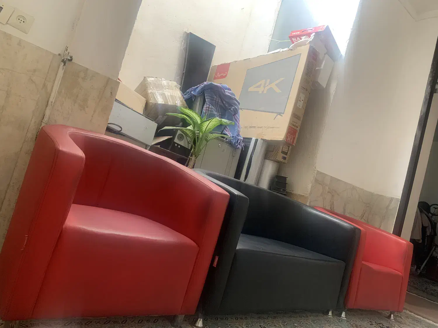 مبل اداری ۴ نفره|مبلمان اداری|آباده, |دیوار