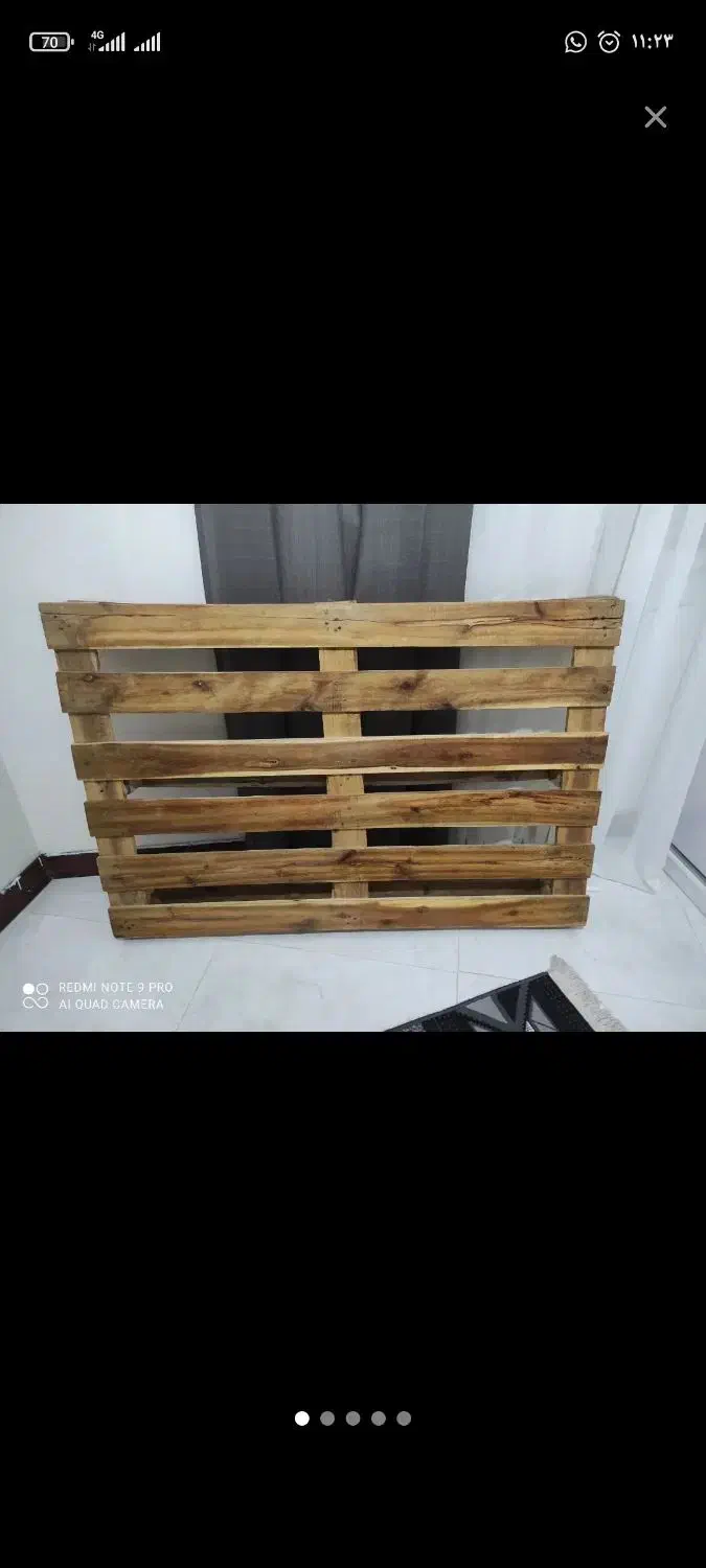 پالت چوبی|کتابخانه، شلف، قفسه‌های دیواری|کرج, باغستان|دیوار