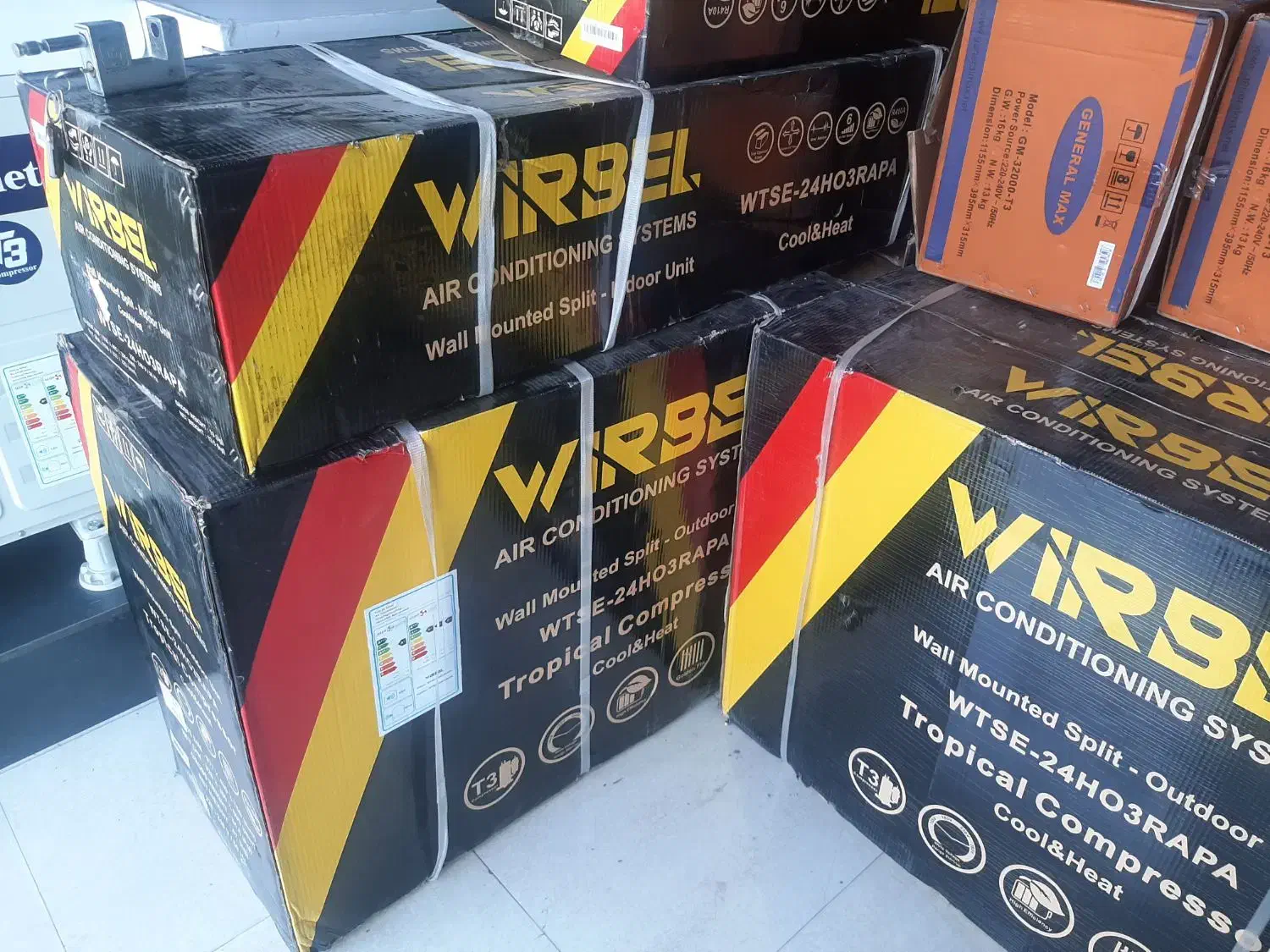 کولر گازی ویربل ۲۴..۳۰|کولر گازی و فن‌کوئل|قم, انصار‌الحسین|دیوار