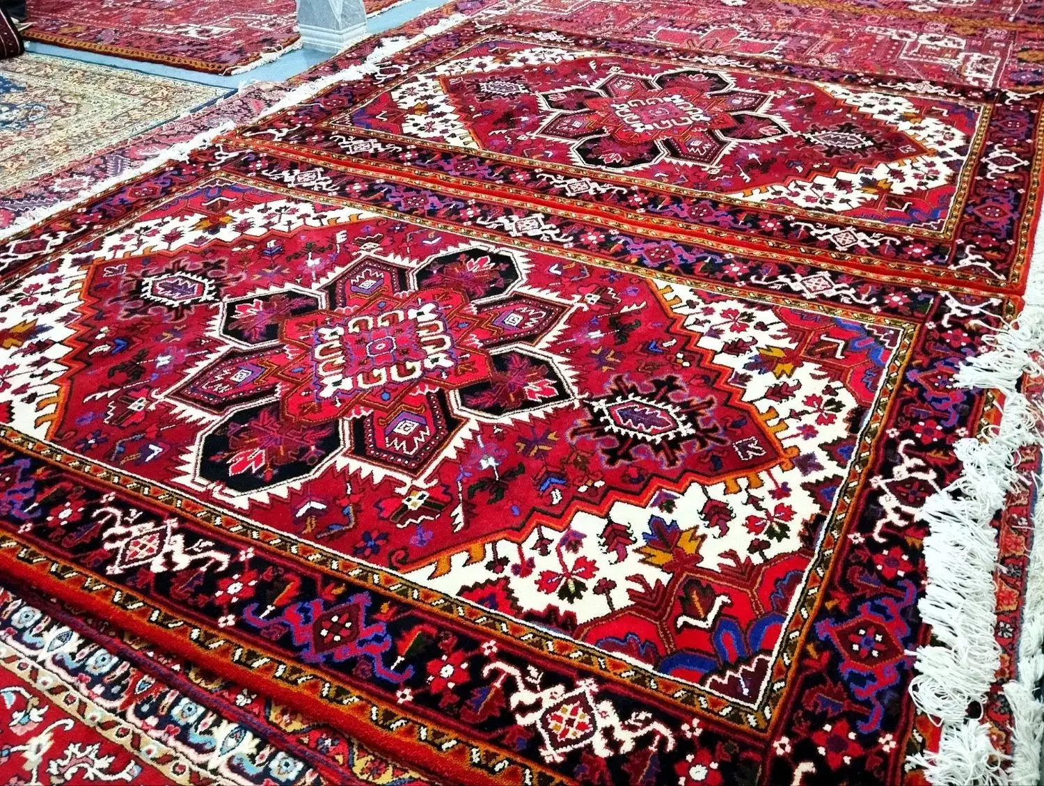 جفت فرش ۶متری|فرش|تبریز, |دیوار