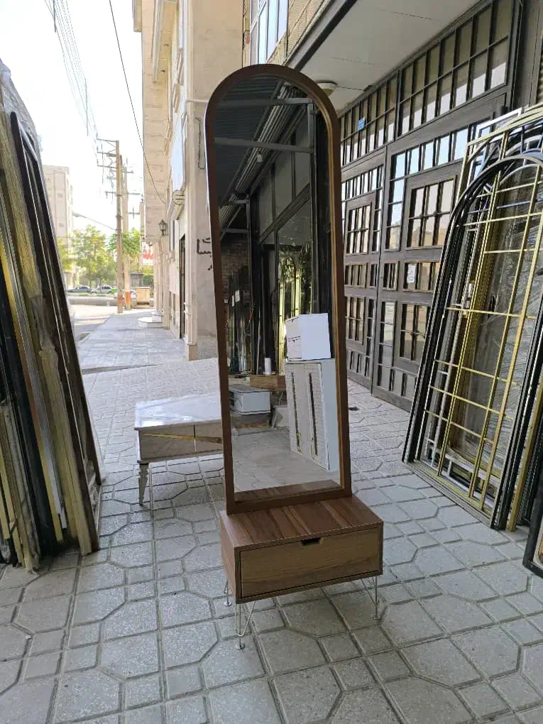 آینه باکس دوتکه تک کشو MDF|آینه|شاهین‌شهر, خانه کارگر|دیوار