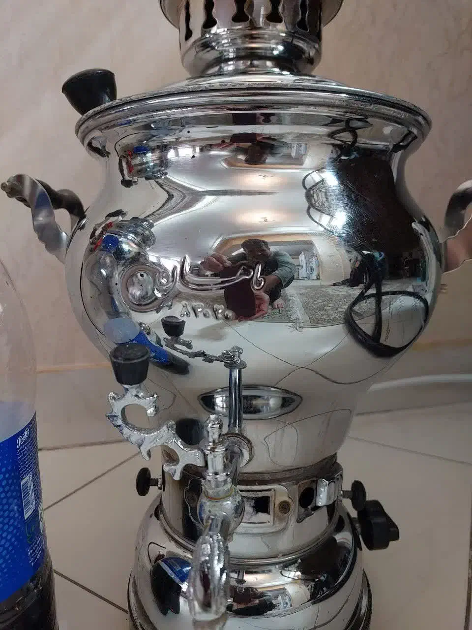 سماور گازی ۶لیترمارک ماهان در حد نو|سماور، چایساز، قهوهساز|مشهد, رضاشهر|دیوار