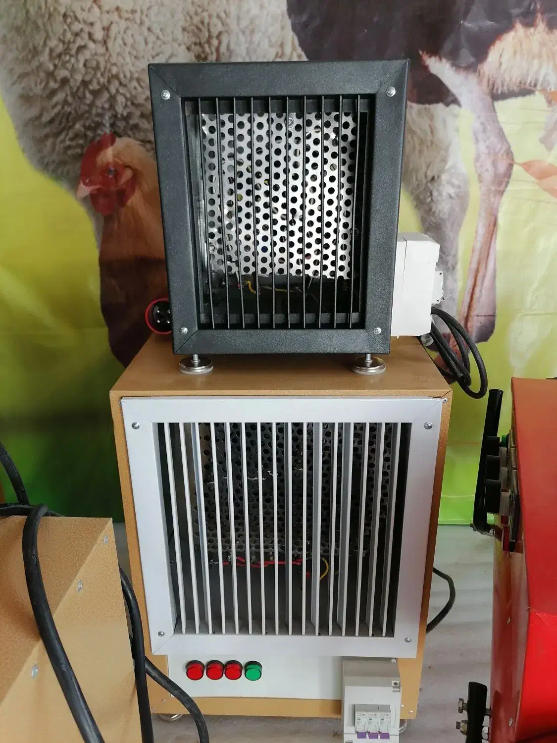 بخاری برقی فن دار|بخاری، هیتر، شومینه|مشهد, رسالت|دیوار