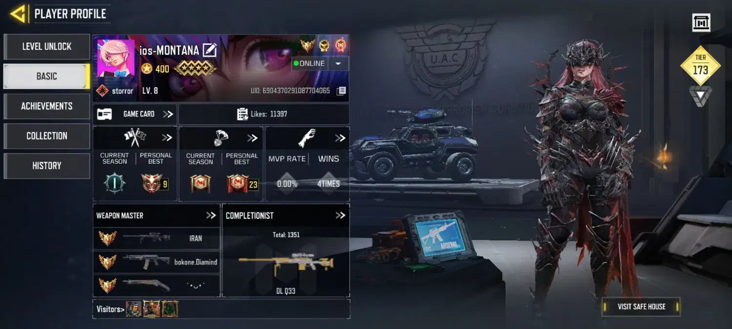 اکانت نامبر وان|کنسول، بازی ویدئویی و آنلاین|شاهین‌شهر, نبوت|دیوار