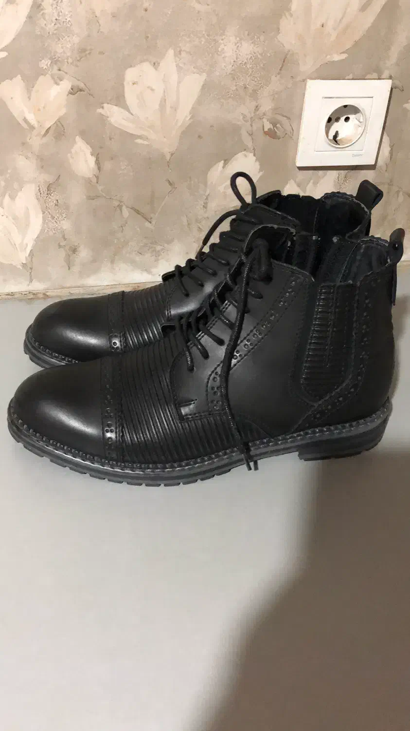 نیم پوت چرم ترک|کیف، کفش، کمربند|گنبد کاووس, |دیوار