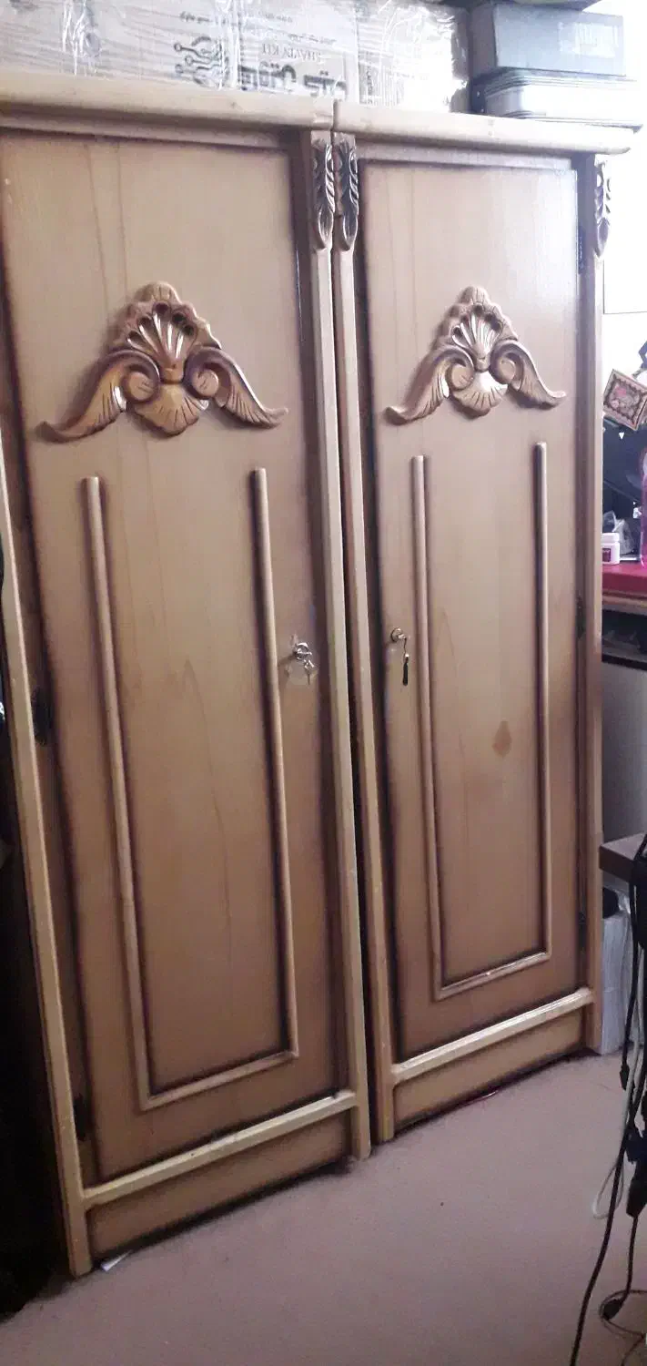 یک جفت کمد|جاکفشی، کمد، دراور|تبریز, |دیوار