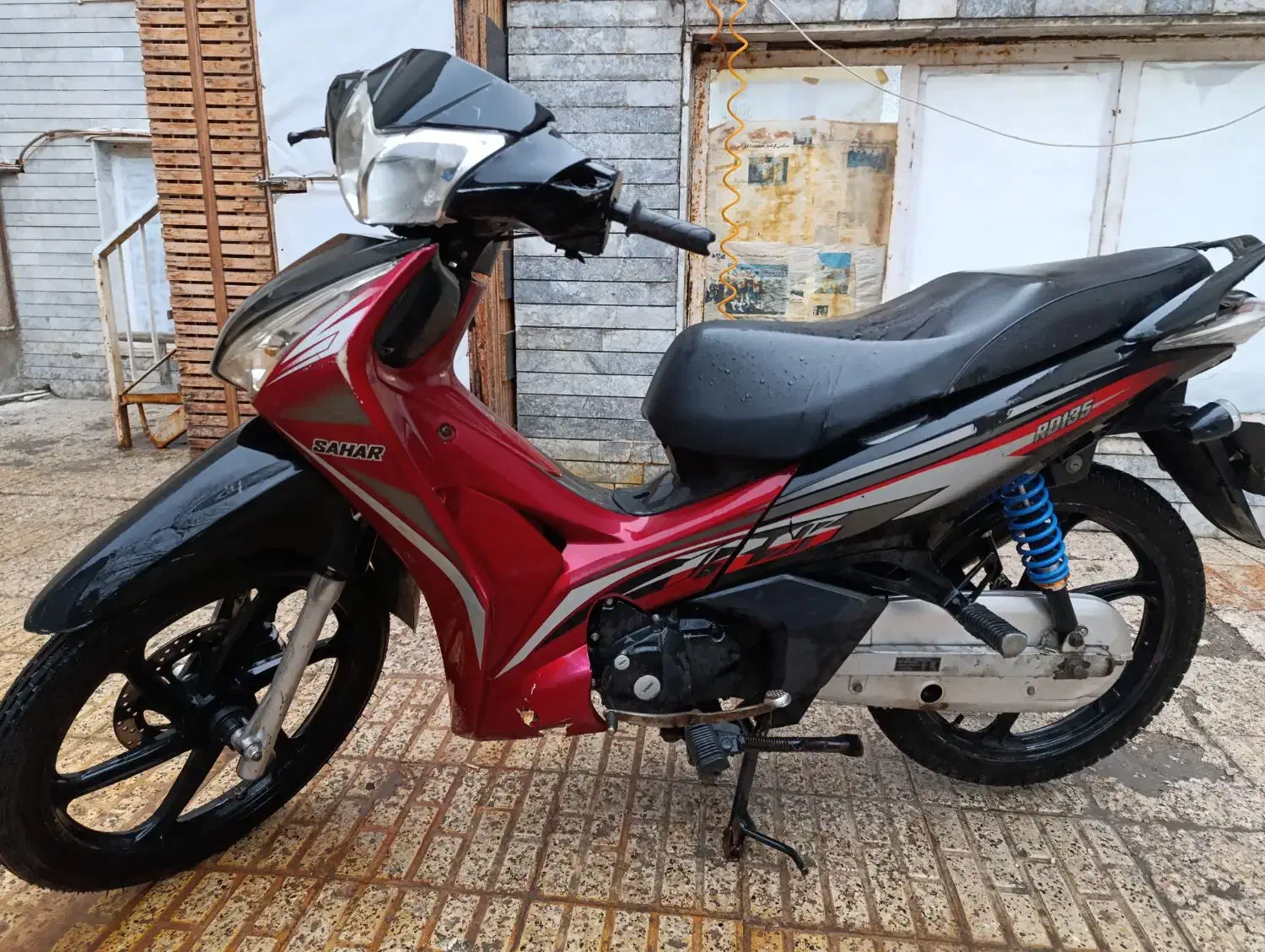 موتور سیکلت سحر ۱۳۵سی سی|موتورسیکلت|مشهد, نوفل لوشاتو|دیوار