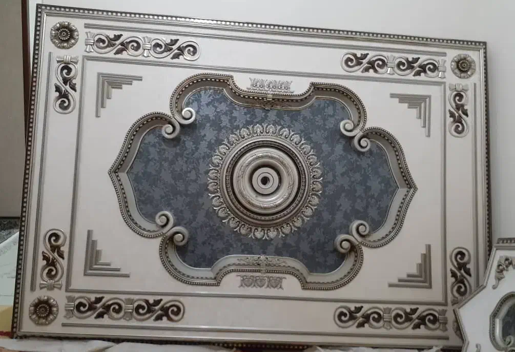 گل سقفی (دوریازیرلوستری)|لوستر و چراغ آویز|محمدشهر, همایون ویلا|دیوار