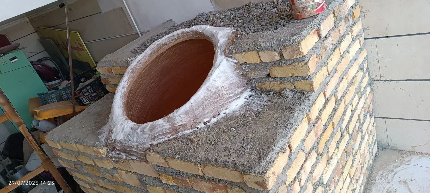 تنور گلی بزرگ|اجاق گاز و لوازم برقی پختوپز|محمدیه-قزوین, |دیوار