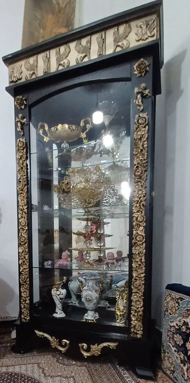 بوفه در حد نو|بوفه، ویترین، کنسول|اهر, |دیوار