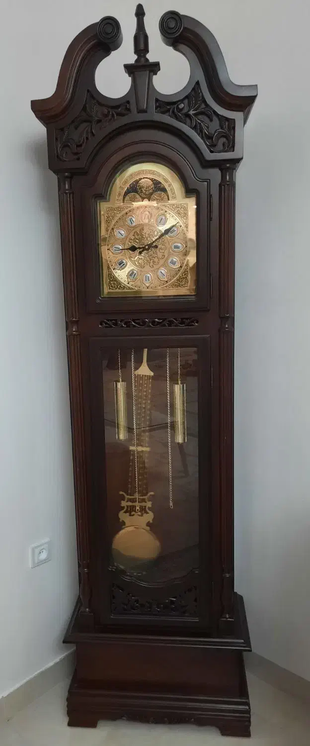 ساعت چوبی ایستاده|ساعت دیواری و تزئینی|عنبران, |دیوار