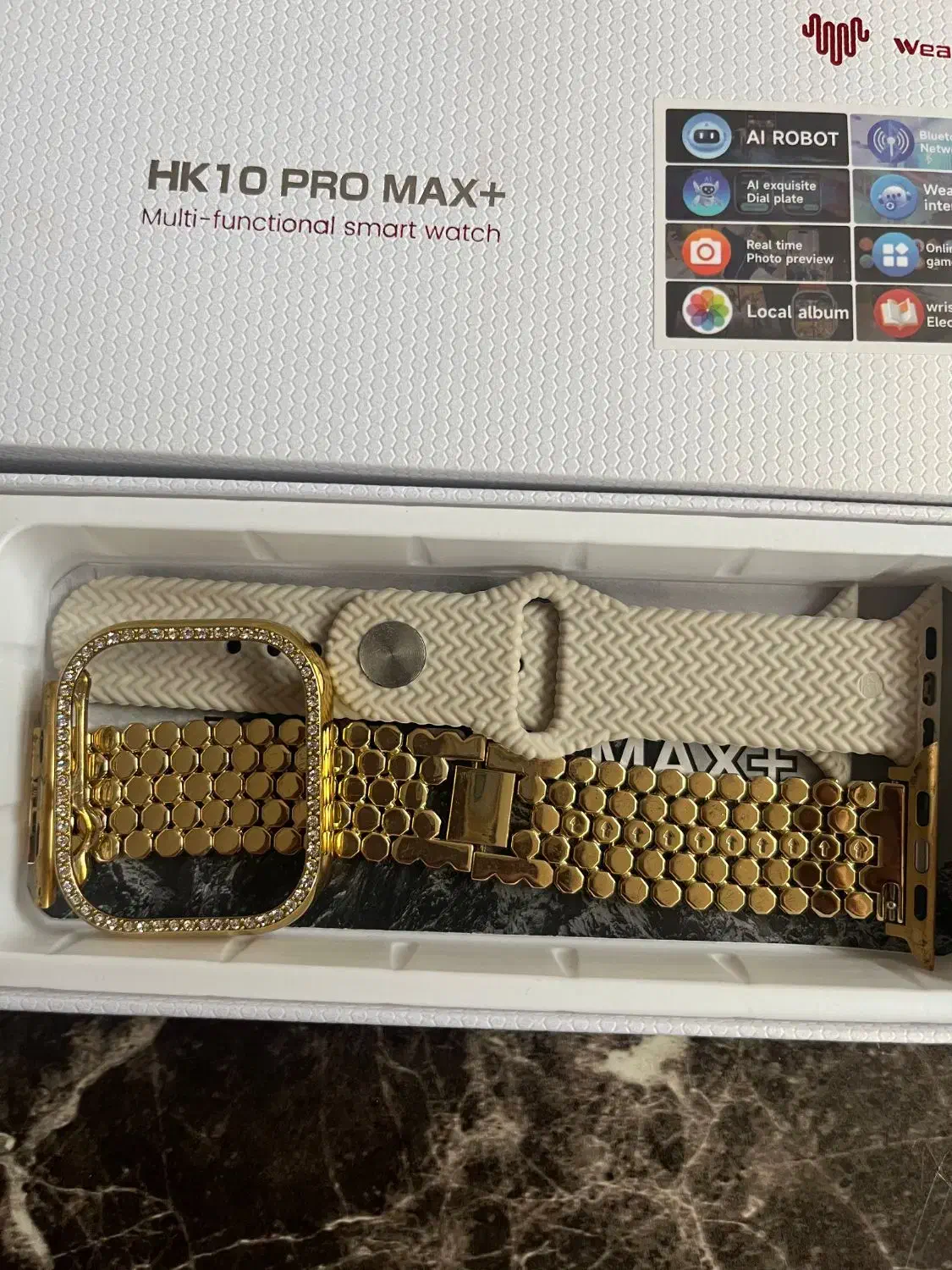 ساعت هوشمند +Hk10 promax|ساعت|تهران, صد دستگاه|دیوار