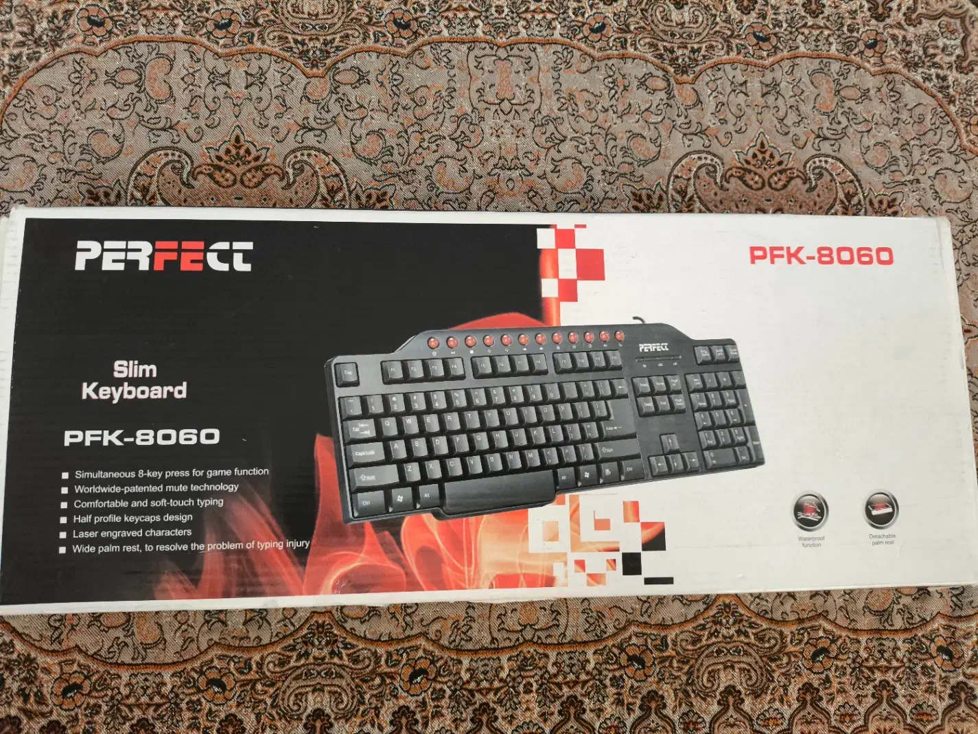 کیبورد PERFECT|قطعات و لوازم جانبی رایانه|دورود, |دیوار