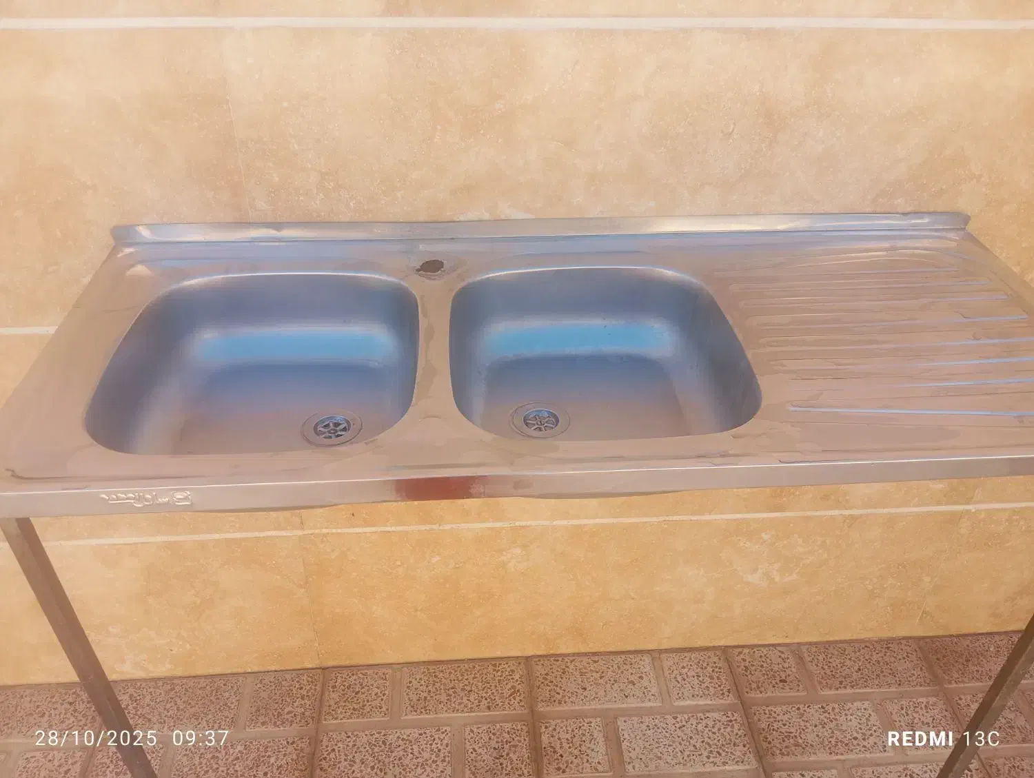 سینک ظرفشویی در حد نو|مصالح و تجهیزات ساختمان|فیروزآباد (فارس), |دیوار