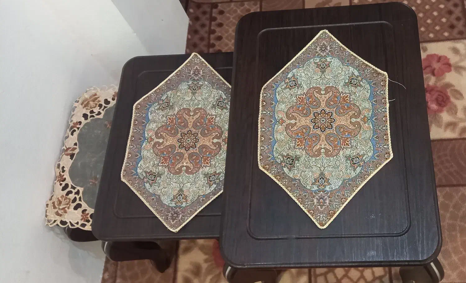 میز وسط همراه با ۳تا عسلی|مبلمان خانگی و میز عسلی|محمودآباد, |دیوار