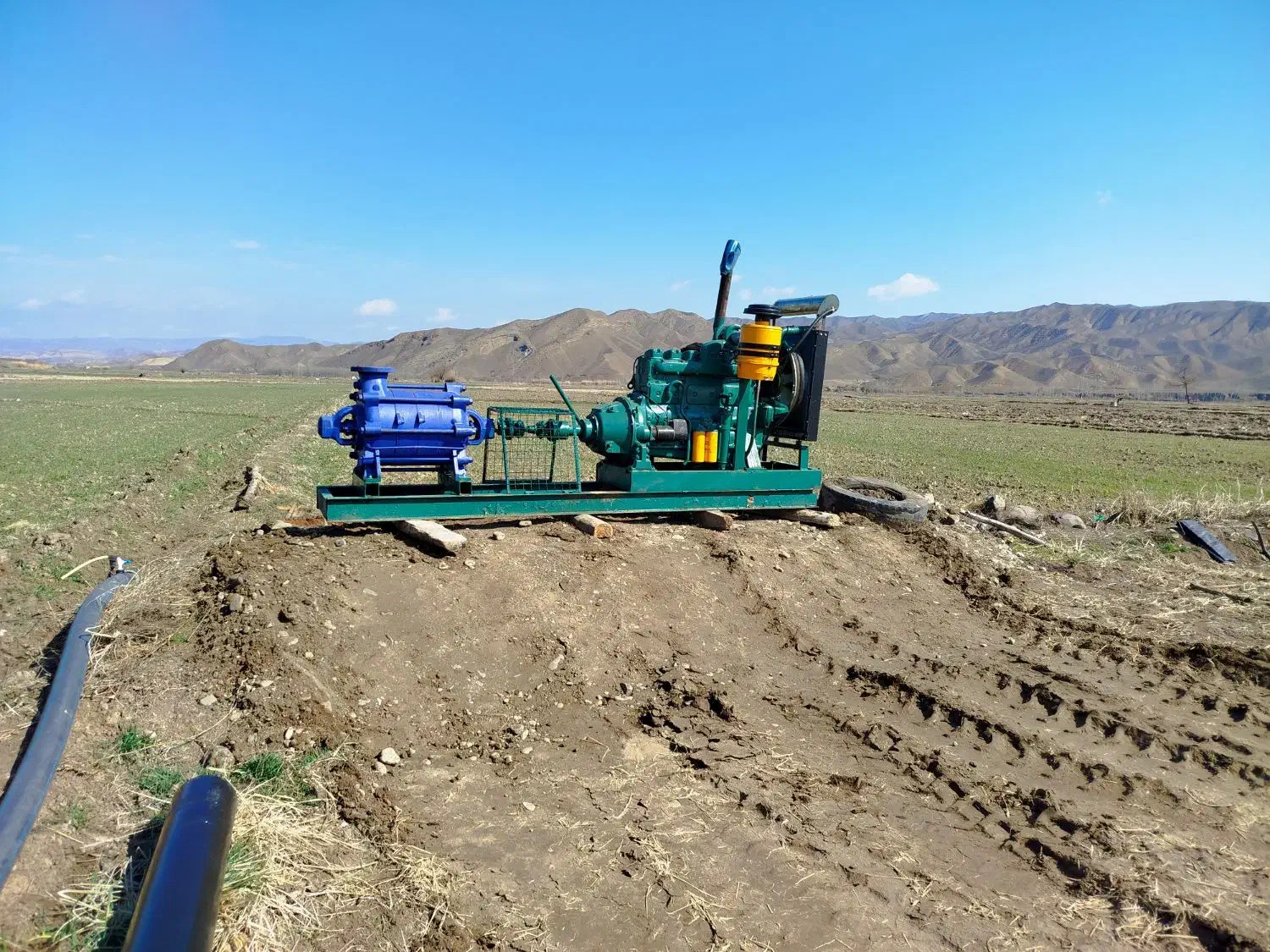 موتور آب ولو اف12با پمپ طبقاتی|ماشینآلات صنعتی|اردبیل, |دیوار