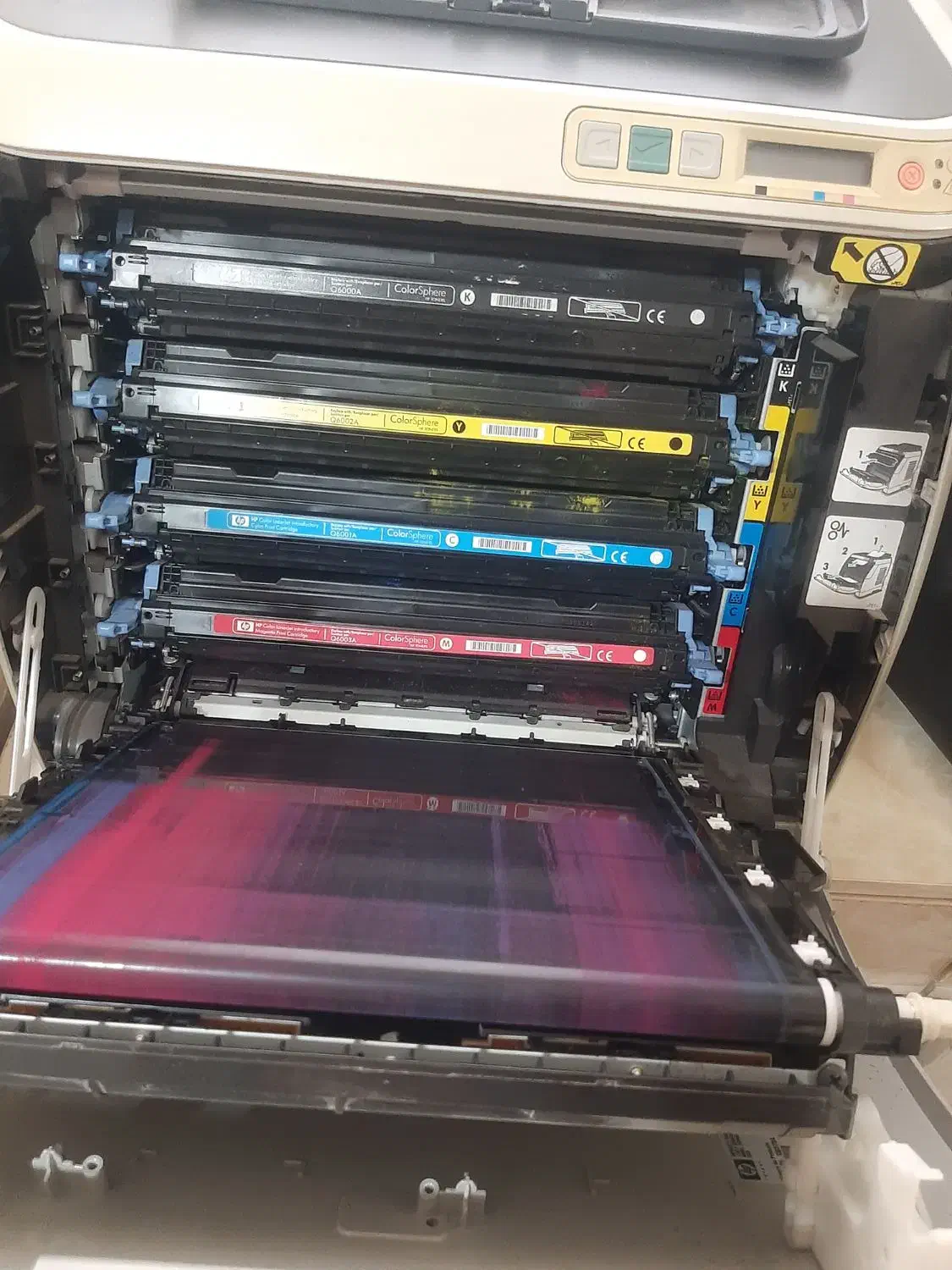 پرینتر چاپگر رنگی hp لیزری مدل laserjet1600|پرینتر، اسکنر، کپی، فکس|پردیس, فاز ۱|دیوار