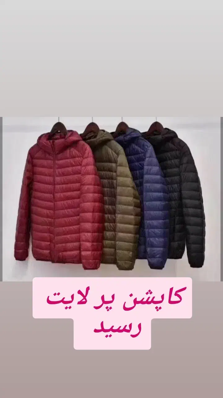 کاپشن پر لایت و ویندیستاپر|لباس|اراک, |دیوار