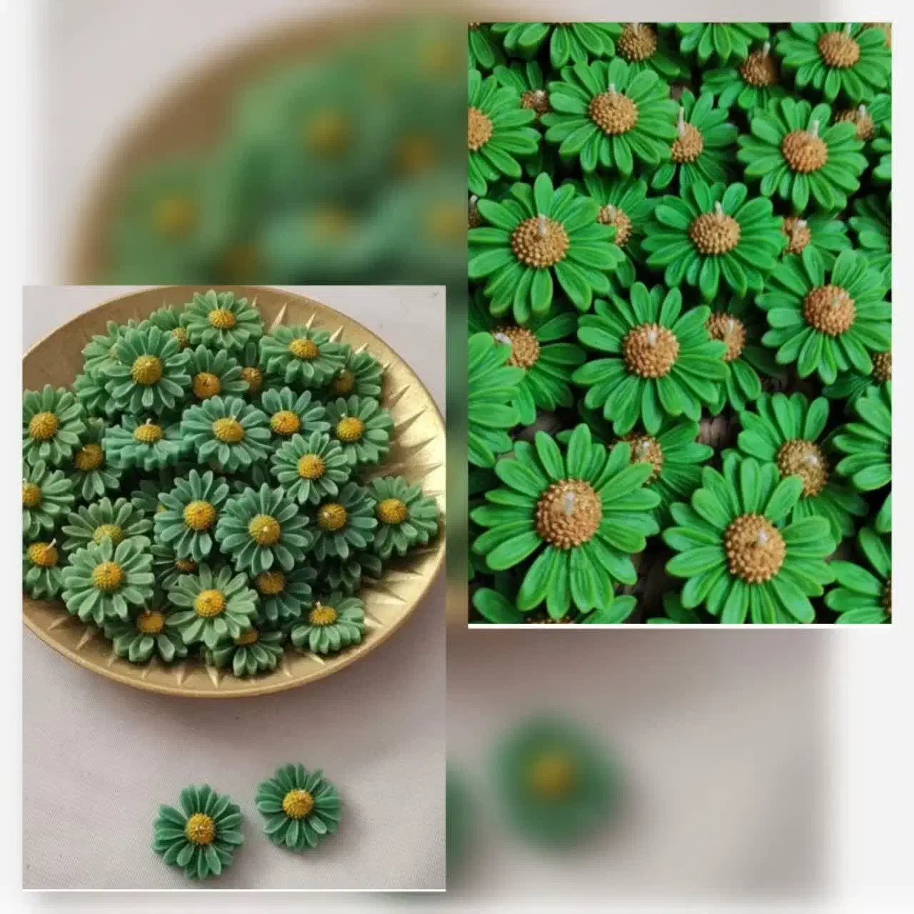 شمع گل بابونه|گل مصنوعی|داراب, |دیوار