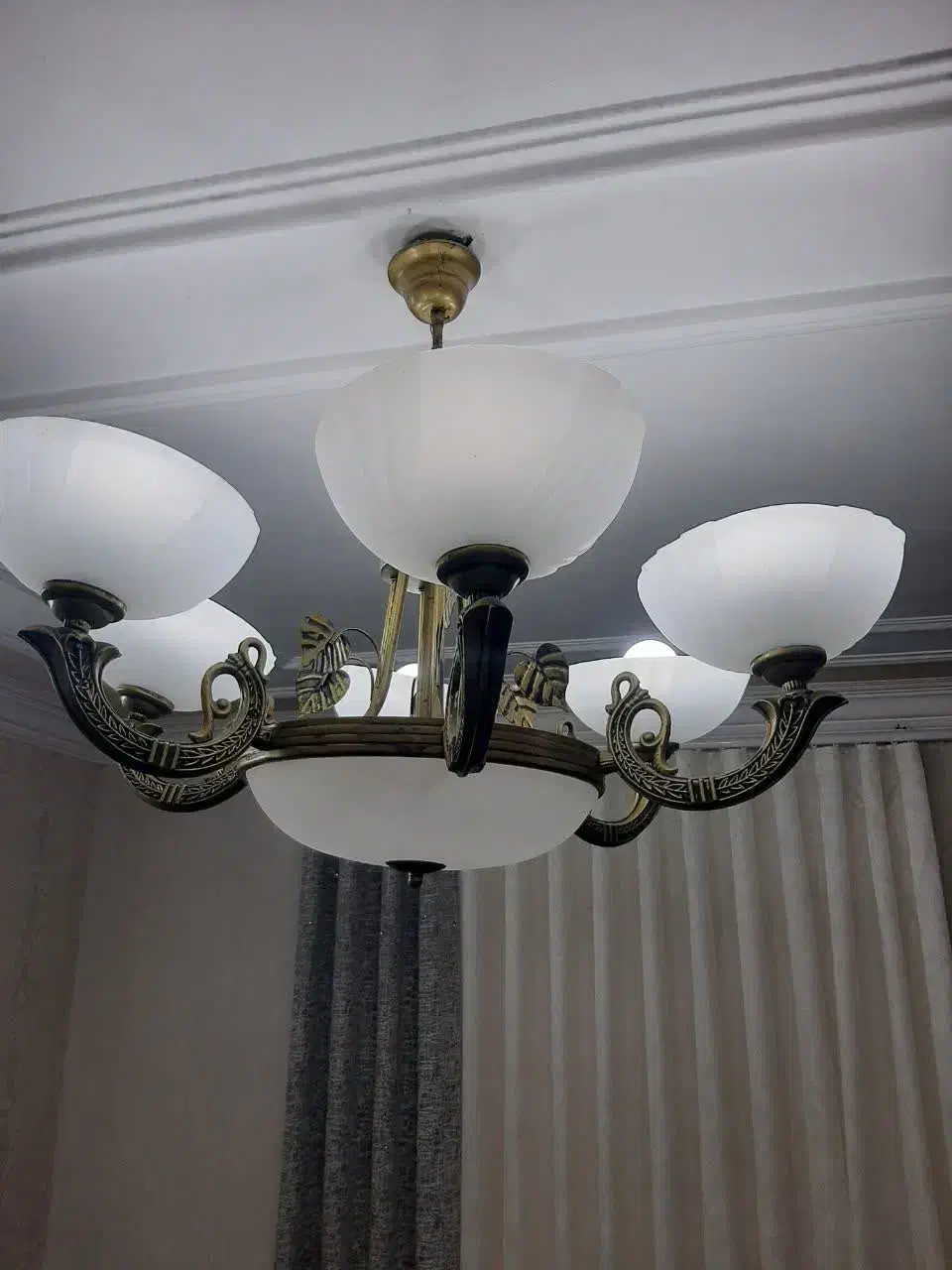 ۴عدد لوستر|لوستر و چراغ آویز|گرگان, |دیوار