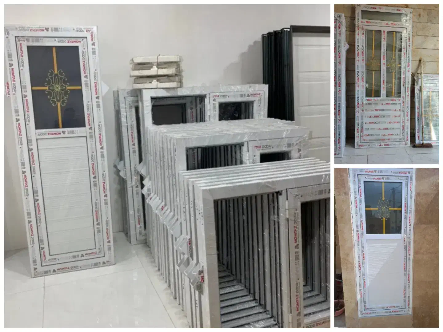 تولید درب پنجره یو پی وی سی/در پیشساخته آلومینیوم|مصالح و تجهیزات ساختمان|شیراز, تندگویان|دیوار