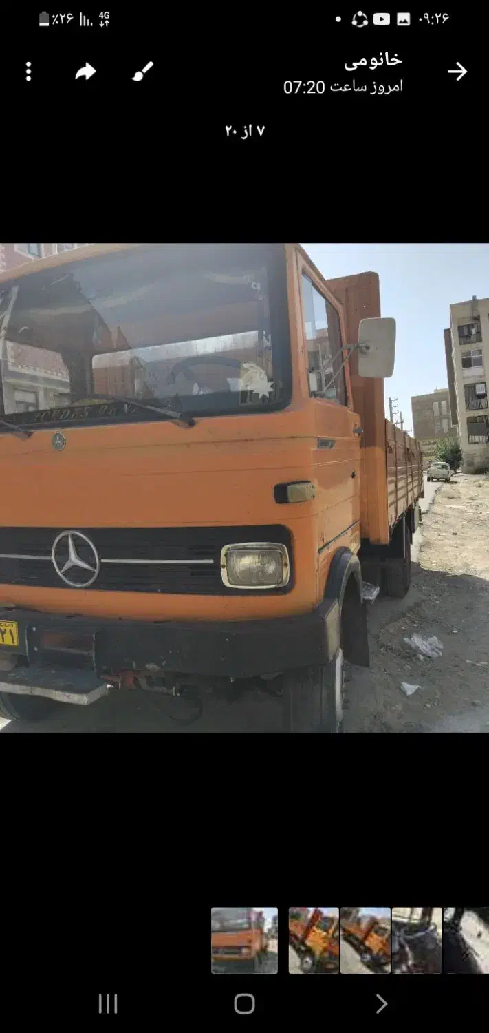 خاور بنز۸۰۸|خودرو سنگین|قرچک, پویینک|دیوار