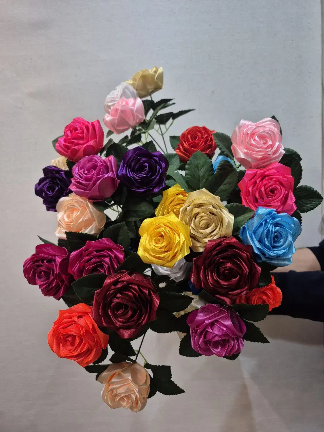 گل تک شاخه روبانی|گل مصنوعی|تبریز, |دیوار