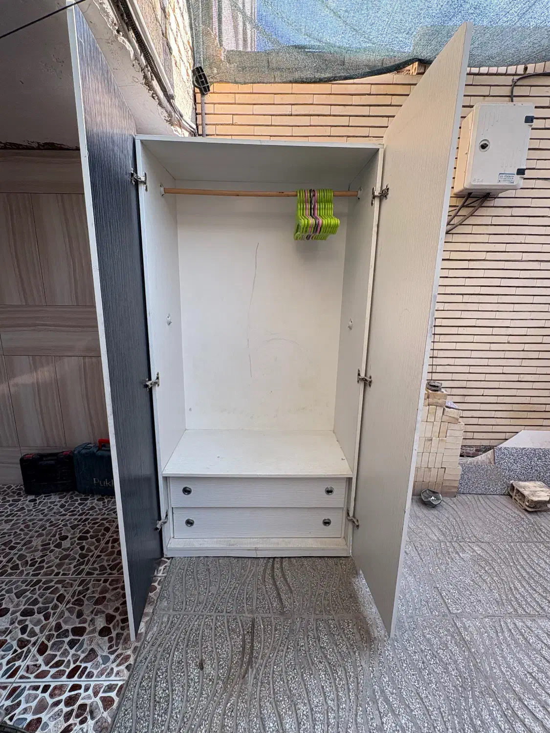 کمد لباس|جاکفشی، کمد، دراور|حمیدیا, |دیوار