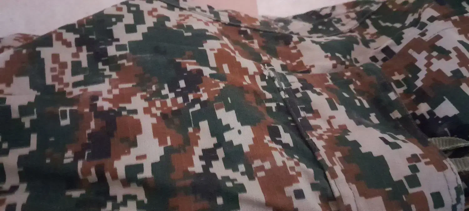 پیراهن و شلوار سایز۵۴ مردانه طرح بلدرچینی نو|لباس|زاهدان, |دیوار