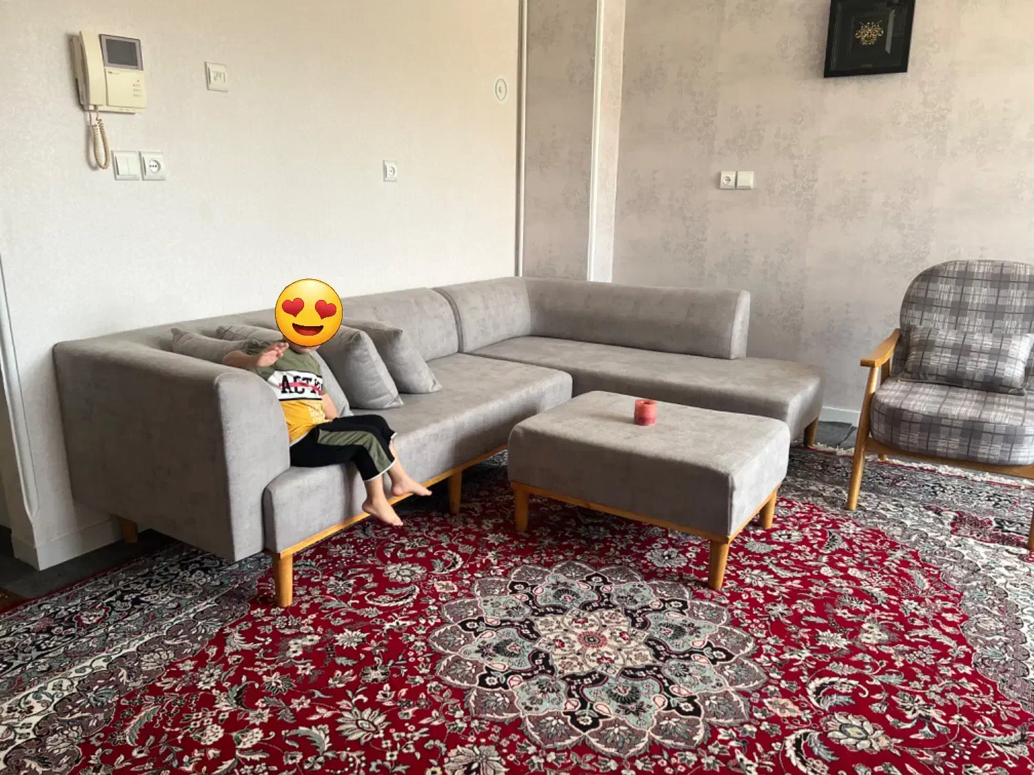 فروش فوری مبلمان بسیار شیک و تمیز|مبلمان خانگی و میز عسلی|محلات, |دیوار