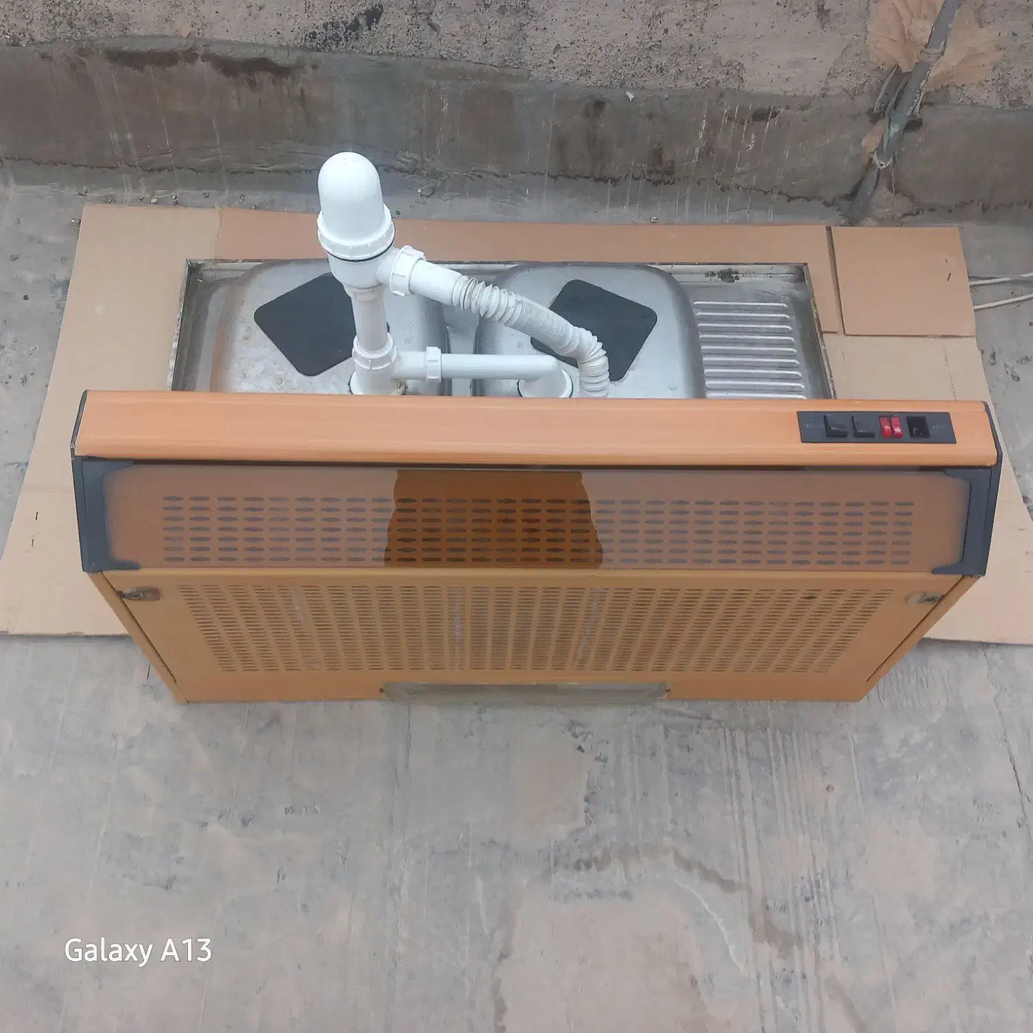 سینگ و هود کارکرده سالم|آب‌چکان و نظم‌دهنده ظروف|مشهد, یوسفیه (شهرک غرب)|دیوار