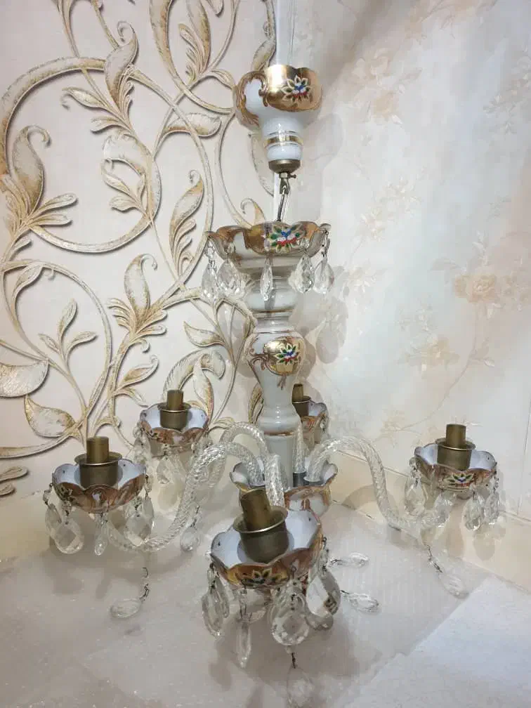 لوستر آنتیک دوپوست|لوستر و چراغ آویز|تهران, منیریه|دیوار