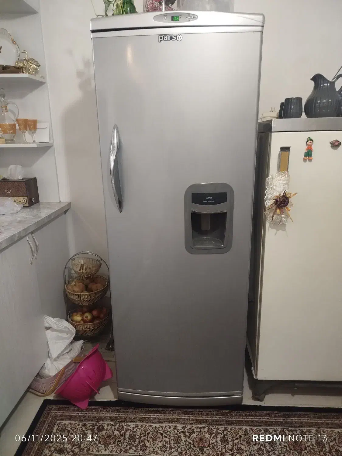 یخچال پارس در حد نو بدون خط و خش مناسب جهیزیه|یخچال و فریزر|مشهد, هنرور|دیوار