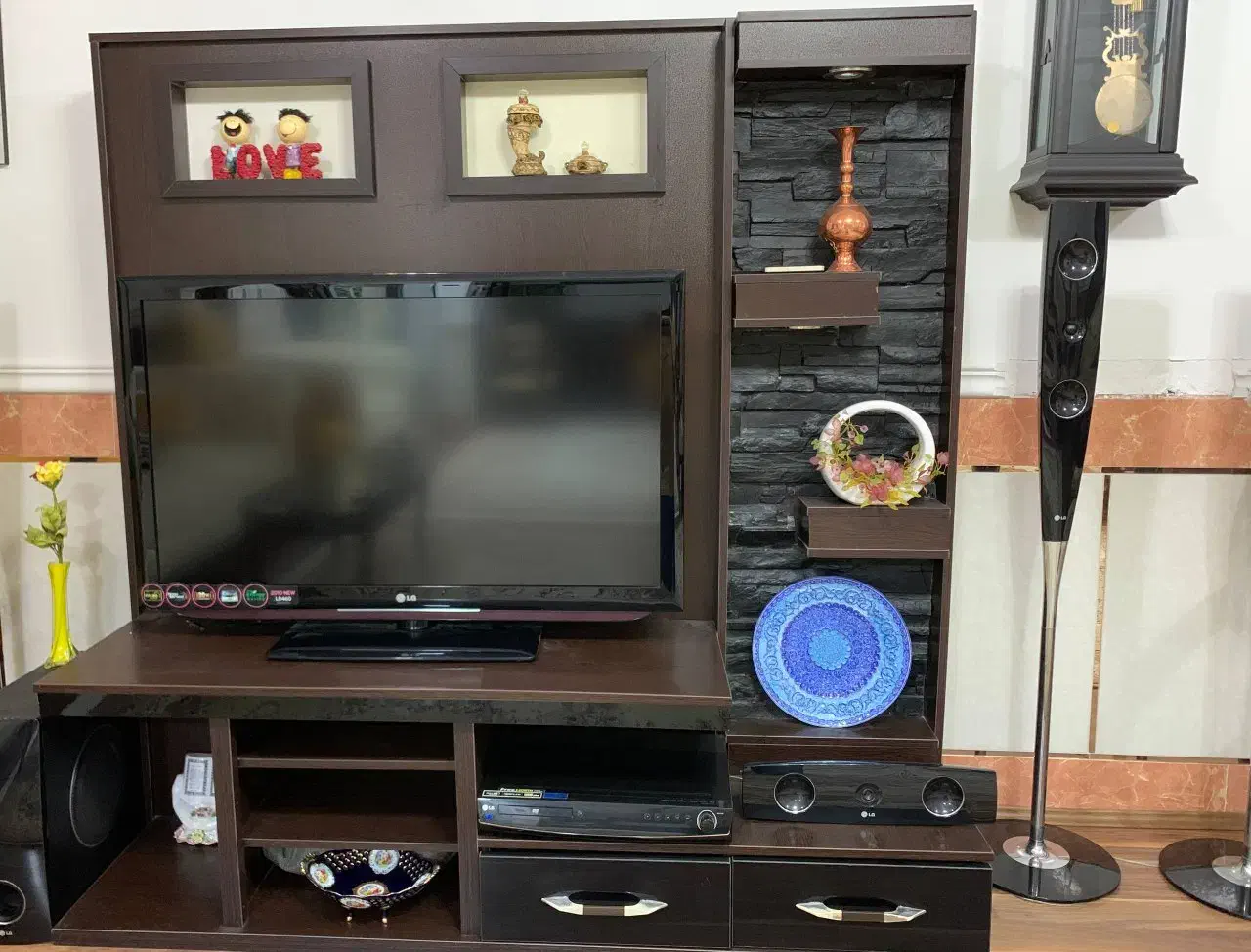 زیر تلویزیونی|میز تلویزیون|گرگان, |دیوار