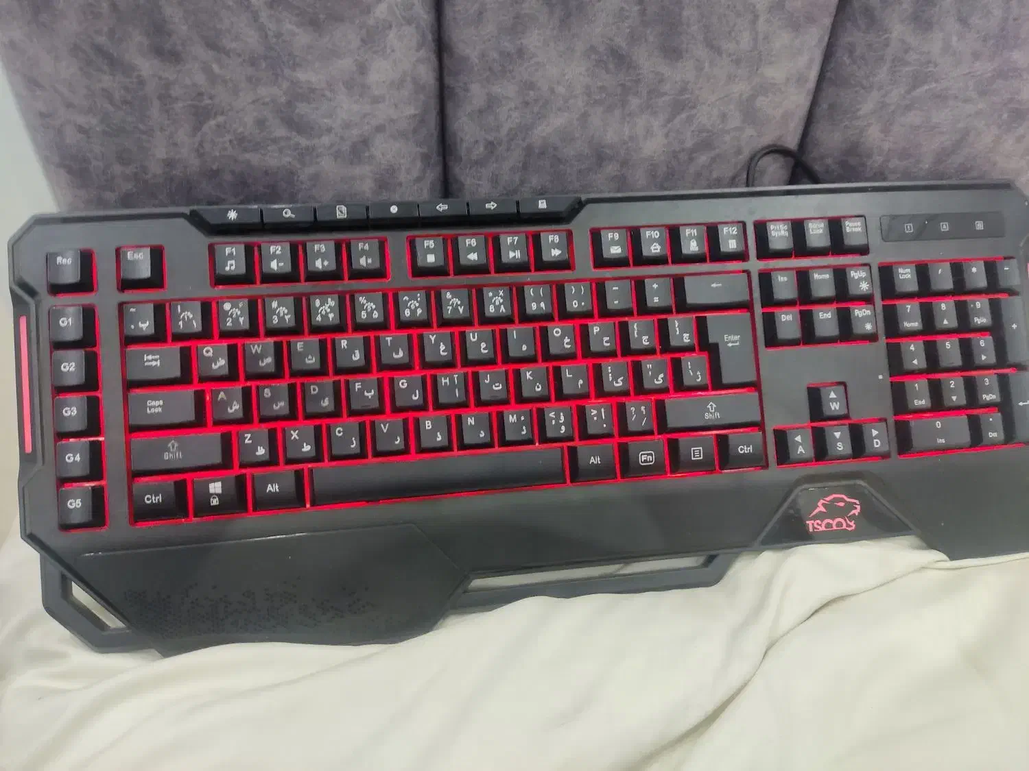 کیبورد مکانیکال گیمینگ چند حالته نور GK 126|قطعات و لوازم جانبی رایانه|تهران, سردارجنگل|دیوار