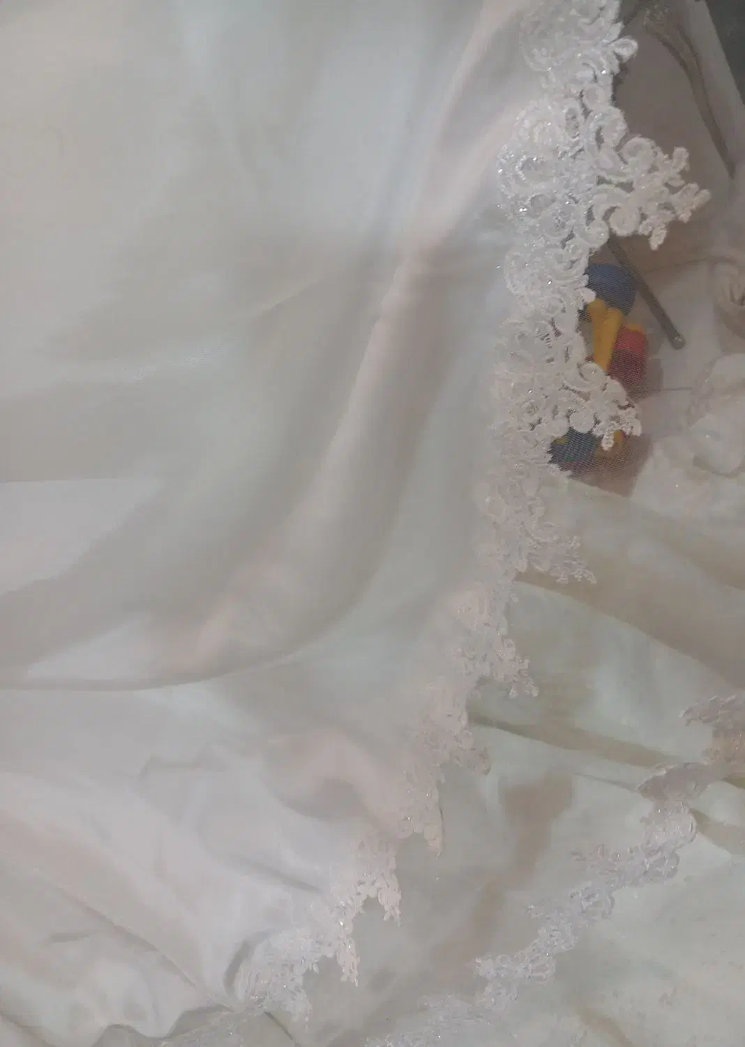 لباس عروس سایز ۳۶تا ۴۲ پشتشم بندیه|لباس|خوی, |دیوار