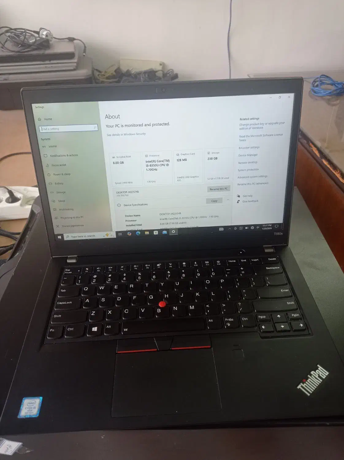 لپ تاپ لنوو سری تینک پد|رایانه همراه|اصفهان, دانشگاه اصفهان|دیوار